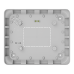 AJAX AJ-EN54-GLANDBOX-W - Ajax - Accesorio de instalación en superficie - Uso exclusivo en interiores - 16 huecos para prensacables (hasta 20 mm) - Protección antisabotaje - Herramientas para facilitar la instalación - imagen 1