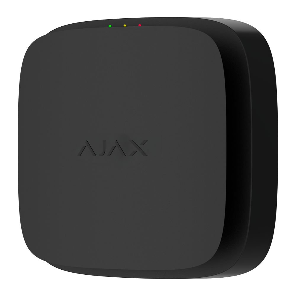 AJAX AJ-EN54-HEAT-SMOKE-B - Inalámbrico - Detector combinado de humo y temperatura - Detección de pérdida de conexión y antisabotaje - Control y configuración remotos en las apps Ajax - Posibilidad de sustituir las baterías - imagen 1