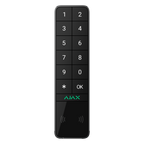 AJAX AJ-KEYPADOUTDOOR-B - Teclado para exterior IP66/IK08 con lector RFID - Armado/desarmado total o por grupos - Autenticación: códigos, lector RFID o Bluetooth - Indicación sonora y LED - Control de los escenarios de automatización - Certificado grado 2 - imagen 1
