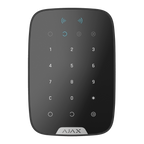 AJAX AJ-KEYPADPLUS-B - Teclado independiente con lector RFID - Grado 2 - Inalámbrico 868 MHz Jeweller - Armado, armado parcial, desarmado y emergencia - Códigos personales, generales y de invitado - Botón de pánico integrado - Hasta 3.5 años de vida útil - imagen 1