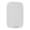 AJAX AJ-KEYPADPLUS-G3-W - Teclado con lector RFID - Grado 3 - Inalámbrico 868 MHz Superior Jeweller - Armado/desarmado total o por grupos - Códigos personales, generales y de invitado - Alcance vía radio hasta 3.000 m - Botón de emergencia integrado