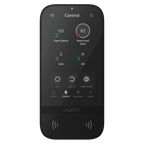 AJAX AJ-KEYPADTOUCHSCREEN-G3-B - Teclado con pantalla táctil y RFID - Grado 3 - Inalámbrico 868 MHz Superior Jeweller - Armado/desarmado total o por grupos - Control de los escenarios de automatización - Autenticación: códigos, lector RFID o Bluetooth - N - imagen 1