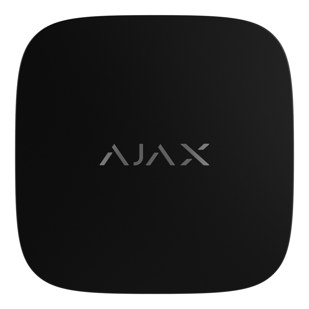 AJAX AJ-LIFEQUALITY-LITE-B - Monitor de temperatura y humedad - Inalámbrico 868 MHz Jeweller - Gráficos e historial de datos en App - Temperatura -30ºC~50ºC - Humedad 0%~100% - Acelerómetro integrado contra sabotaje - imagen 1