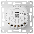 AJAX AJ-LIGHTCORE-2G2W-VERT - Relé interruptor inteligente doble y conmutable - Inalámbrico 868 MHz Jeweller - Alcance de comunicación hasta 1100 m - Alimentación 230 V AC 50 Hz - Sin necesidad de cable neutro - Ajax - LightSwitch LightCore Vertical (2G / - imagen 1