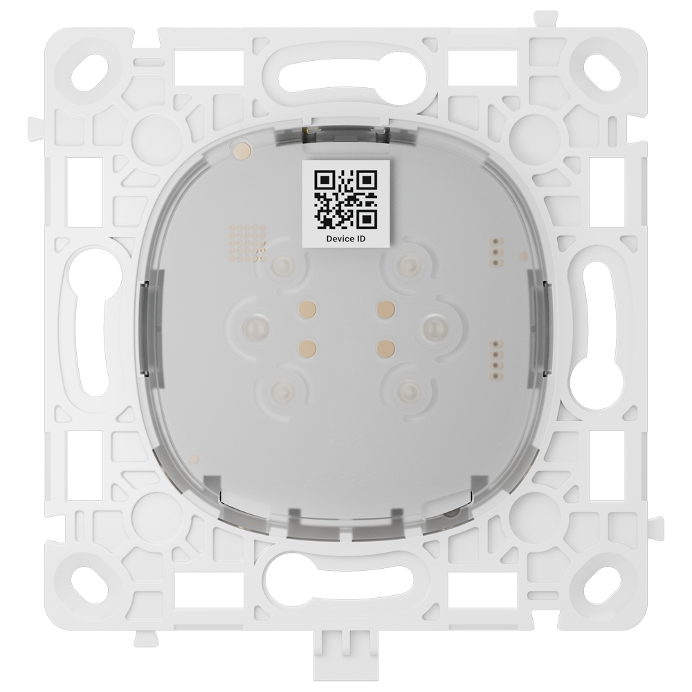 AJAX AJ-LIGHTCORE-2G2W - Relé interruptor inteligente doble y conmutable - Inalámbrico 868 MHz Jeweller - Alcance de comunicación hasta 1100 m - Alimentación 230 V AC 50 Hz - Sin necesidad de cable neutro - Ajax - LightSwitch LightCore (2 Gang/2 way) - imagen 1