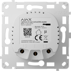 AJAX AJ-LIGHTCORE-2W-VERT - Relé para interruptor de luz conmutable vertical - Inalámbrico 868 MHz Jeweller - Alcance de comunicación hasta 1100 m - Alimentación 230 V AC 50 Hz - Sin necesidad de cable neutro - Ajax - LightSwitch LightCore Vertical (2 Way - imagen 1