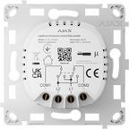 AJAX AJ-LIGHTCORE-CROSS-VERT - Relé para interruptor de luz de cruce vertical - Inalámbrico 868 MHz Jeweller - Alcance de comunicación hasta 1100 m - Alimentación 230 V AC 50 Hz - Sin necesidad de cable neutro - Ajax - LightSwitch LightCore Vertical(Cross - imagen 1