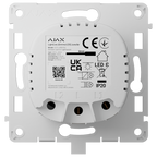 AJAX AJ-LIGHTCORE-DIMMER - Relé interruptor de luz inteligente regulable - Inalámbrico 868 MHz Jeweller - Alcance de comunicación hasta 900 m - Alimentación 230 V AC 50 Hz - Sin necesidad de cable neutro - Ajax - LightSwitch LightCore (Dimmer) - imagen 1