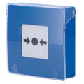 AJAX AJ-MANUALCALLPOINT-BLUE - Botón manual de alarma de incendio azul - Inalámbrico 868 MHz Jeweller - Botón alarma incendio o activador de escenarios - Compatible con función de alarma interconectada - Transmisión de alarmas a CRA (configurable) - Alime - imagen 1