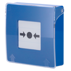 AJAX AJ-MANUALCALLPOINT-BLUE - Botón manual de alarma de incendio azul - Inalámbrico 868 MHz Jeweller - Botón alarma incendio o activador de escenarios - Compatible con función de alarma interconectada - Transmisión de alarmas a CRA (configurable) - Alime - imagen 1