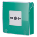 AJAX AJ-MANUALCALLPOINT-GREEN - Botón manual de alarma de incendio verde - Inalámbrico 868 MHz Jeweller - Botón alarma incendio o activador de escenarios - Compatible con función de alarma interconectada - Transmisión de alarmas a CRA (configurable) - Ali - imagen 1