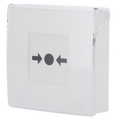 AJAX AJ-MANUALCALLPOINT-WHITE - Botón manual de alarma de incendio blanco - Inalámbrico 868 MHz Jeweller - Botón alarma incendio o activador de escenarios - Compatible con función de alarma interconectada - Transmisión de alarmas a CRA (configurable) - Al - imagen 1