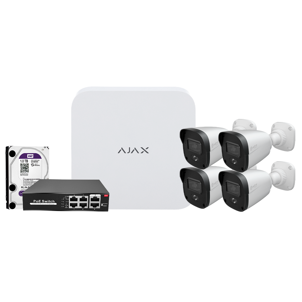 AJAX AJ-NVRKIT108B-4 - imagen 1