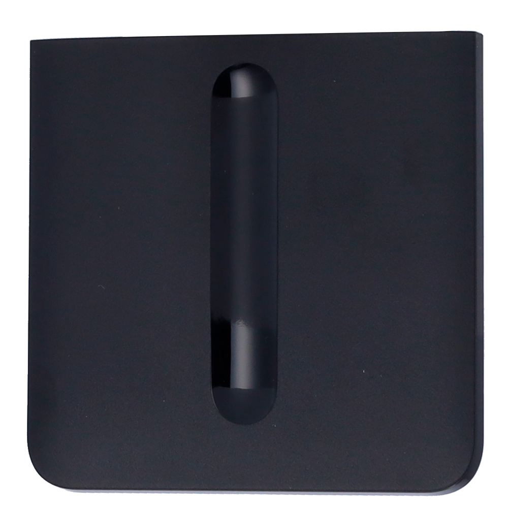 AJAX AJ-SIDEBUTTON-DIMMER-B-VERT - Panel táctil para interruptor de luz regulable - Compatible con AJ-LIGHTCORE-DIMMER-VERT - Retroiluminación LED - Panel táctil lateral sin contacto - Color negro - Ajax - LightSwitch SideButton (Dimmer) Vertical - imagen 1