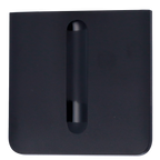 AJAX AJ-SIDEBUTTON-DIMMER-B-VERT - Panel táctil para interruptor de luz regulable - Compatible con AJ-LIGHTCORE-DIMMER-VERT - Retroiluminación LED - Panel táctil lateral sin contacto - Color negro - Ajax - LightSwitch SideButton (Dimmer) Vertical - imagen 1