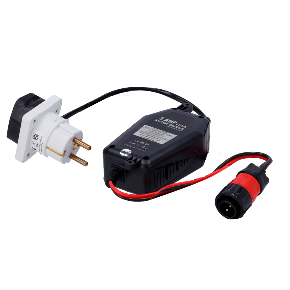 SITEGUARD AJ-SITEGUARD-CHARGER - Alimentador de torre de protección - Cargador de batería interna - Longitud del cable 2 m - imagen 1
