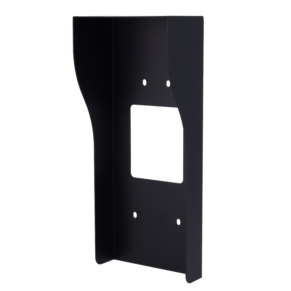 AKUVOX AK-E18C-RAINCOVER-S - Cubierta para videoportero - Específica para Akuvox AK-E18C - Medidas: 285 (Al) x 121 (An) x 70 (Fo) mm - Fabricada en acero galvanizado - Visera para lluvia - Montaje en superficie - imagen 1