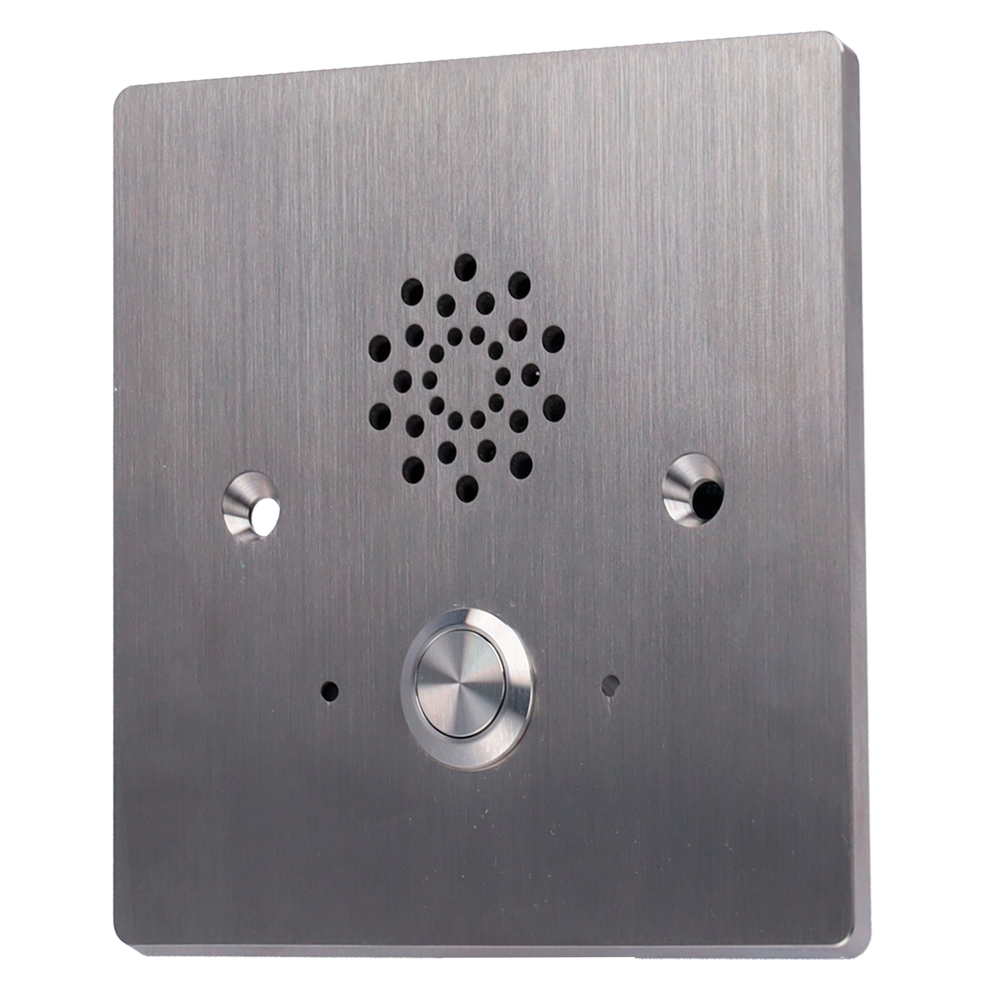 AKUVOX AK-E20S - Portero IP antivandálico IK10 - Audio bidireccional - PoE, SIP Estándar | Tamaño compacto - Interfono de emergencia - Mantenimiento Cloud - Conexión de monitor y placas a través de Cloud - imagen 1