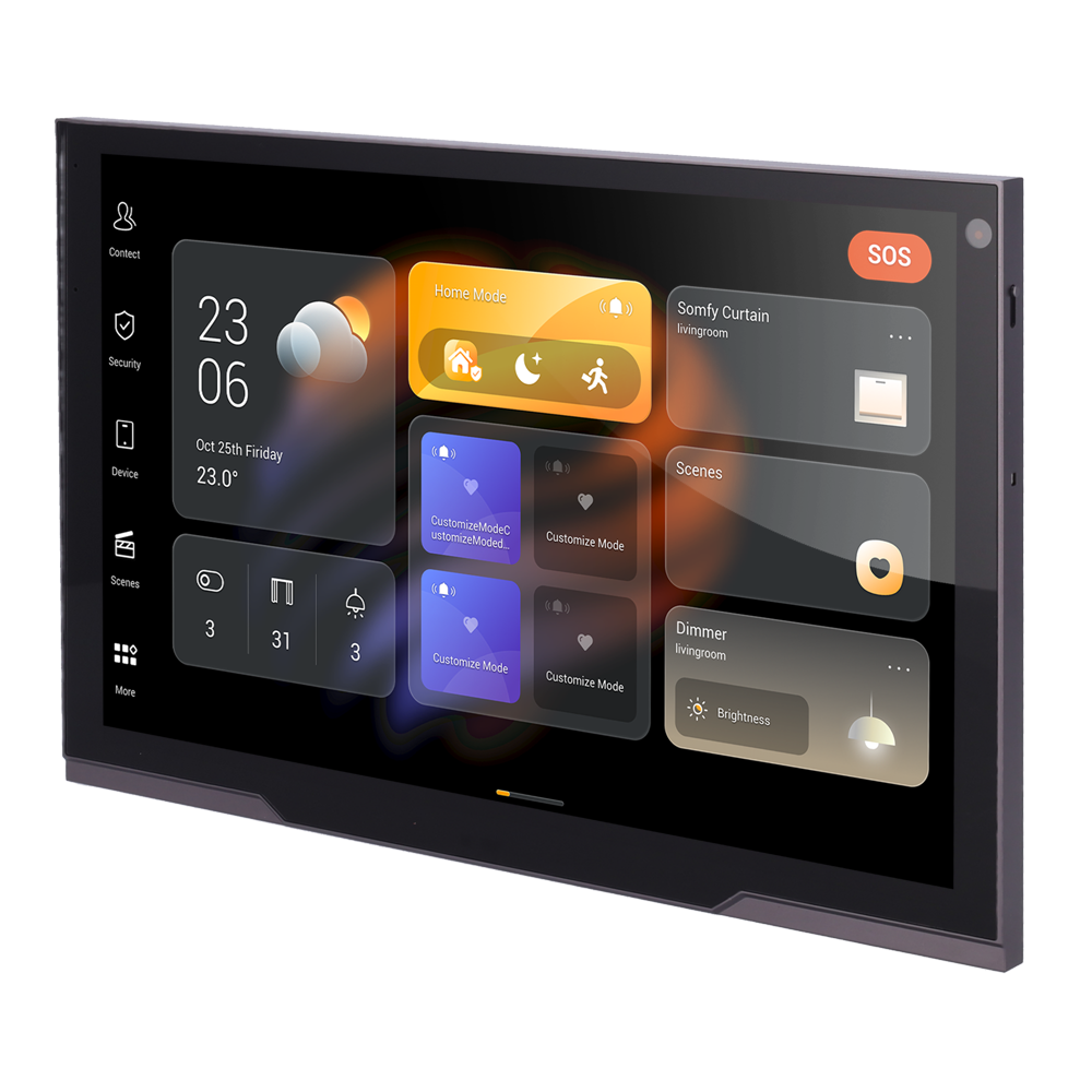 AKUVOX AK-PHX1-POE-ST - Monitor Android 12.0 para domótica - Pantalla TFT de 12" | Aplicaciones de terceros - Audio bidireccional | Monitor de videoportero - TCP/IP, PoE, WiFi, Bluetooth, ZigBee, SIP - Sensores ambientales | 2 relés - Conexión a trav - imagen 1