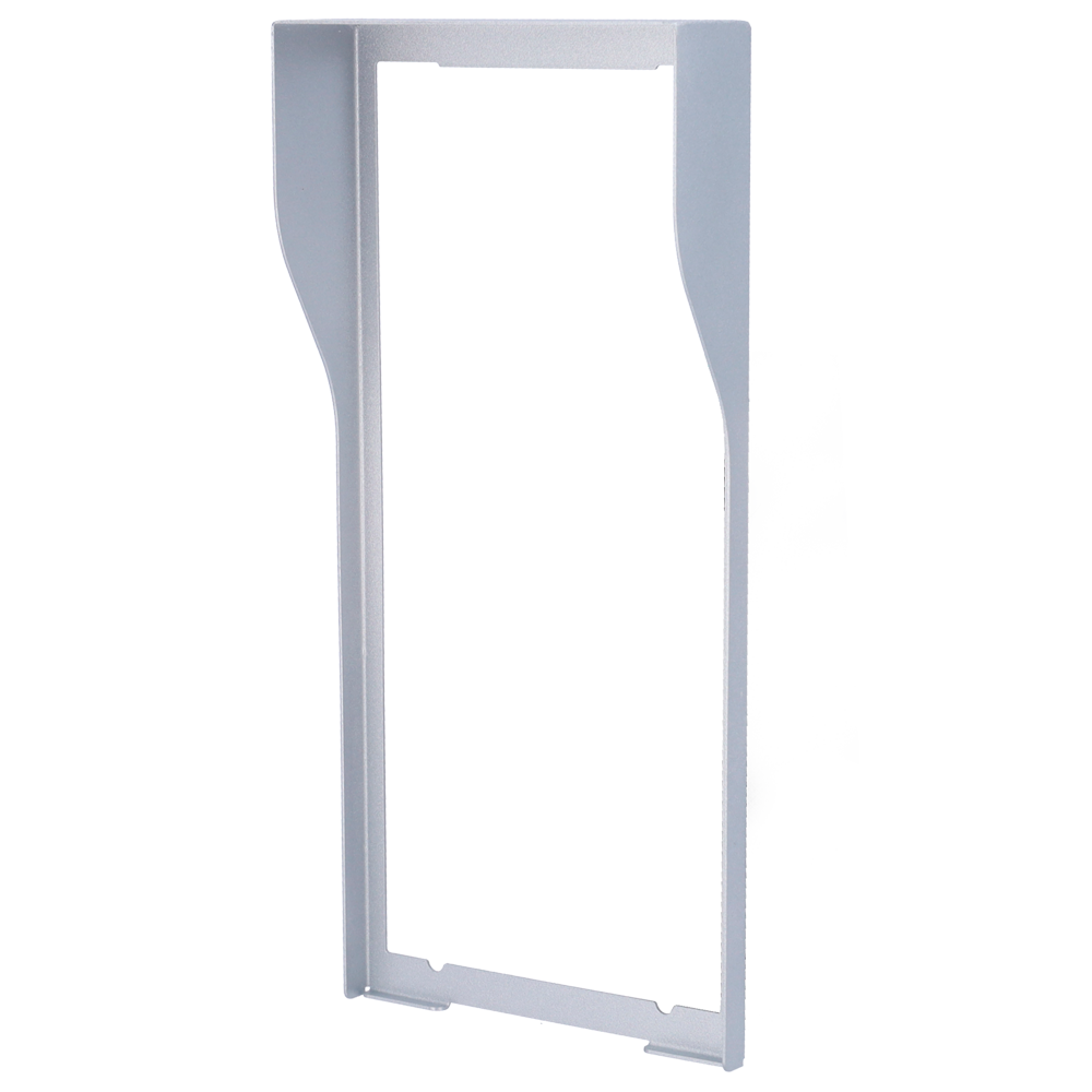 AKUVOX AK-R28-RAINCOVER-F - Cubierta para videoportero - Específica para Akuvox AK-R27(8)A - Medidas: 287 (Al) x 132 (An) x 40 (Fo) mm - Fabricada en acero galvanizado - Visera para lluvia - Montaje encastrado con AK-BR-R28-F - imagen 1