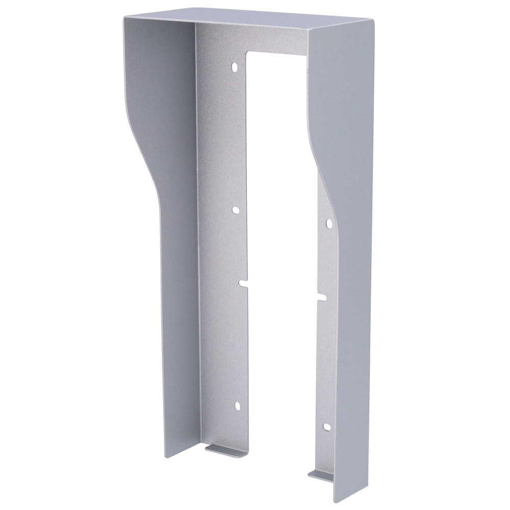 AKUVOX AK-R28-RAINCOVER-S - Cubierta para videoportero - Específica para Akuvox AK-R27(8)A - Medidas: 287 (Al) x 132 (An) x 68 (Fo) mm - Fabricada en acero galvanizado - Visera para lluvia - Montaje en superficie con AK-BR-R28-S - imagen 1
