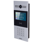 AKUVOX AK-R28A - Videoportero IP - Cámara 2 Mpx | Audio bidireccional - Apertura con tarjeta EM/MF y PIN | 3 relés - Apartamentos | PoE, SIP estándar - Pantalla TFT 4.3" | Mantenimiento Cloud - Conexión a través de Cloud | Salida 12V - imagen 1