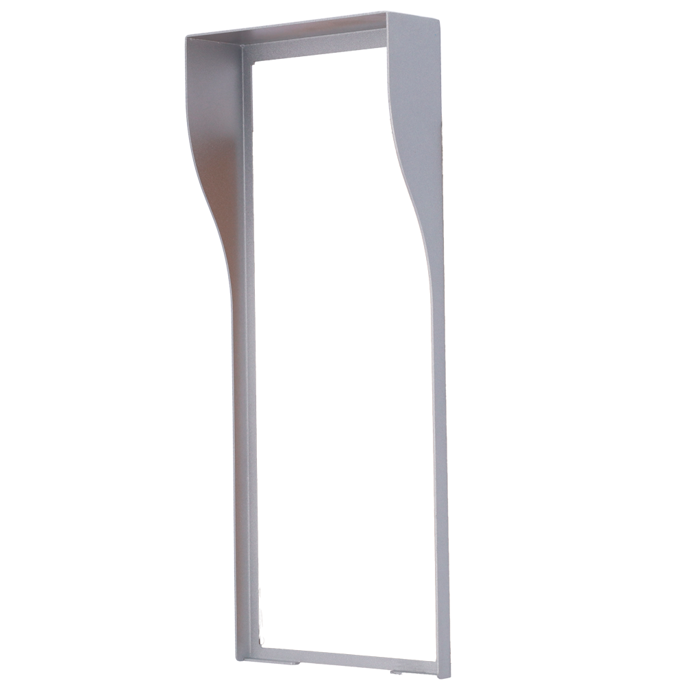 AKUVOX AK-R29-RAINCOVER-F - Cubierta para videoportero - Específica para Akuvox AK-R29S - Medidas: 330 (Al) x 132 (An) x 45 (Fo) mm - Fabricada en acero galvanizado - Visera para lluvia - Montaje encastrado - imagen 1