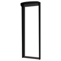 AKUVOX AK-S532-RAINCOVER-F - Cubierta para videoportero - Específica para Akuvox AK-S532 - Medidas: 312 (Al) x 110 (An) x 53 (Fo) mm - Fabricada en acero galvanizado - Visera para lluvia - Montaje encastrado - imagen 1