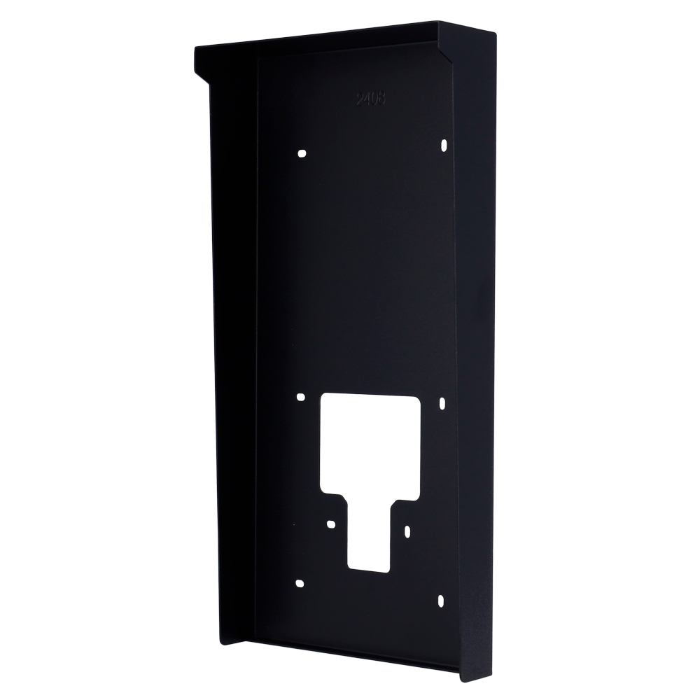 AKUVOX AK-S539-RAINCOVER-S - Cubierta para videoportero - Específica para Akuvox AK-S539 - Medidas: 380 (Al) x 188 (An) x 60 (Fo) mm - Fabricada en acero galvanizado - Visera para lluvia - Montaje en superficie - imagen 1