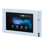 AKUVOX AK-S562-WHITE - Monitor Linux para videoportero - Pantalla IPS de 7" - Audio bidireccional Crystal Clear | Easy UI - TCP/IP, PoE, SIP estándar - Mantenimiento a través de Cloud - Conexión de monitor y placas a través de Cloud - imagen 1