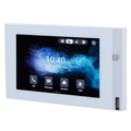 AKUVOX AK-S562W-S-WHITE - Monitor Linux para videoportero - Pantalla IPS de 7" | Montaje en superficie - Audio bidireccional Crystal Clear | Easy UI - TCP/IP, PoE, WiFi, SIP estándar - Mantenimiento a través de Cloud - Conexión de monitor y placas a - imagen 1
