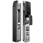 AKUVOX AK-SL50 - Cerradura inteligente con videoportero - Huella, tarjeta y PIN - 50 usuarios | WiFi - Cámara 2 Mpx y pantalla 4" táctil - Batería 5.000 mAh integrada - Conexión a través de Cloud - imagen 1