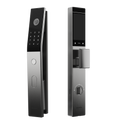 AKUVOX AK-SL60 - Cerradura inteligente con videoportero - Facial, palma, vena, huella, tarjeta, NFC y PIN - 50 usuarios | WiFi y Bluetooth - Cámara 4 Mpx y pantalla 5" táctil - Batería 9.000 mAh integrada | Exterior IP65 - Conexión a través de Cloud