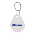 AKUVOX AK-TAG-MF-P - Llavero TAG de proximidad numerado - ID por radiofrecuencia - MF pasivo | Color blanco - Alta frecuencia 13.56 MHz - Dimensiones: 58 (Al) x 27 (An) mm - imagen 1