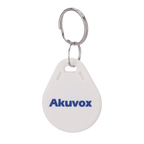 AKUVOX AK-TAG-MF-P - Llavero TAG de proximidad numerado - ID por radiofrecuencia - MF pasivo | Color blanco - Alta frecuencia 13.56 MHz - Dimensiones: 58 (Al) x 27 (An) mm - imagen 1