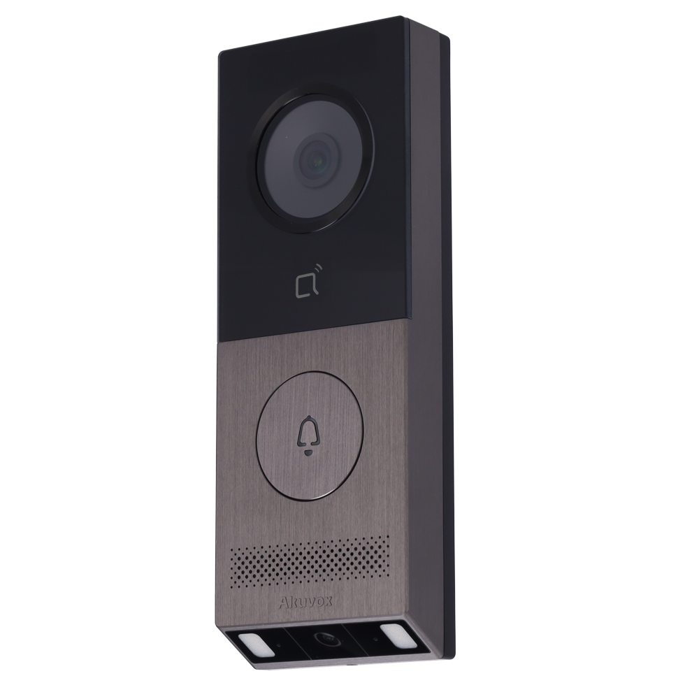 AKUVOX AK-X910 - Videoportero IP antivandálico IK08 en superficie - Cámara 5 Mpx/2 Mpx | Audio bidireccional - Tarjeta MF, NFC, BLE y QR | 2 relés - PoE, SIP estándar - Mantenimiento Cloud - Conexión a través de Cloud | Salida 12V - imagen 1