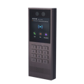 AKUVOX AK-X912K - Videoportero IP antivandálico IK08 en superficie - Doble cámara 2 Mpx | Audio bidireccional - Facial, tarjeta, PIN, BLE y QR | 2 relés - Apartamentos | PoE+, SIP estándar - Pantalla TFT 4" táctil | Mantenimiento Cloud - Conexión a t - imagen 1