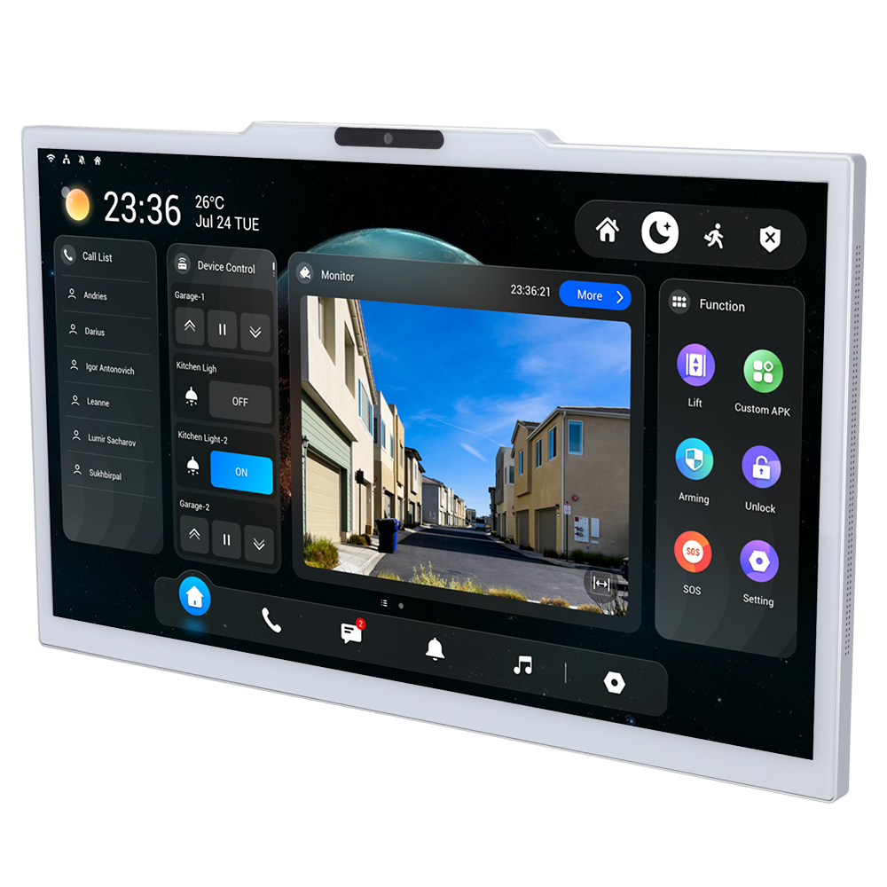 AKUVOX AK-X937 - Monitor Android 14.0 para videoportero - Pantalla IPS de 15.6" - Audio bidireccional Crystal Clear | Easy UI - TCP/IP, PoE+, WiFi, Bluetooth, SIP estándar - Mantenimiento Cloud | APPs de terceros - Conexión a través de Cloud | Cámara - imagen 1