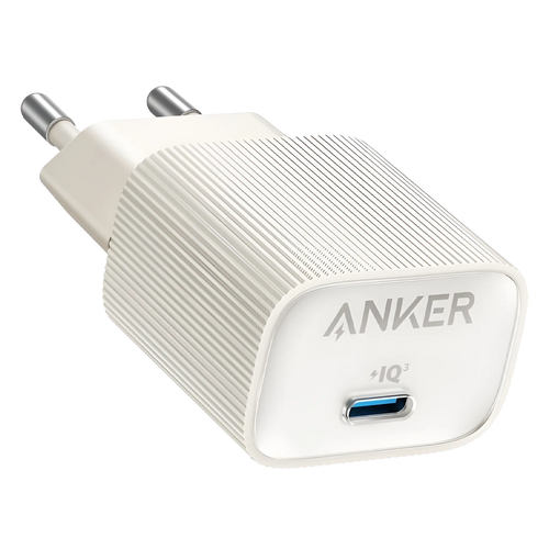 ANKER ANK-2337-30W1C-W - Anker - Cargador USB - Potencia 30W - Carga rápida - Salidas 1x USB-C - Color blanco | Ultracompacto