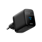 ANKER ANK-313-WCHARGER-45W1C-B - Anker - Cargador USB - Potencia 45W - Carga rápida - Salida USB-C - Color negro - imagen 1