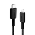 ANKER ANK-322-USBC-LGT-90-B - Anker - Cable USB2.0 - USB-C a Lightning - Cable de nylon trenzado - Longitud 0.9m - Carga rápida | Color negro