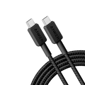 ANKER ANK-322-USBC-USBC-180-B - Anker - Cable USB2.0 - USB-C a USB-C - Cable de nylon trenzado - Longitud 1.8m - Carga rápida 60W | Color negro - imagen 1