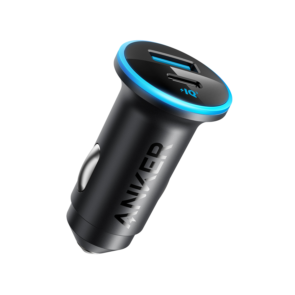ANKER ANK-323-CCHARGER-53W1A1C-B - Anker - Mechero coche - Potencia 52.5W - Carga rápida 30W | Tecnología PowerIQ 3.0 - Salidas USB-C, USB-A - Color negro - imagen 1