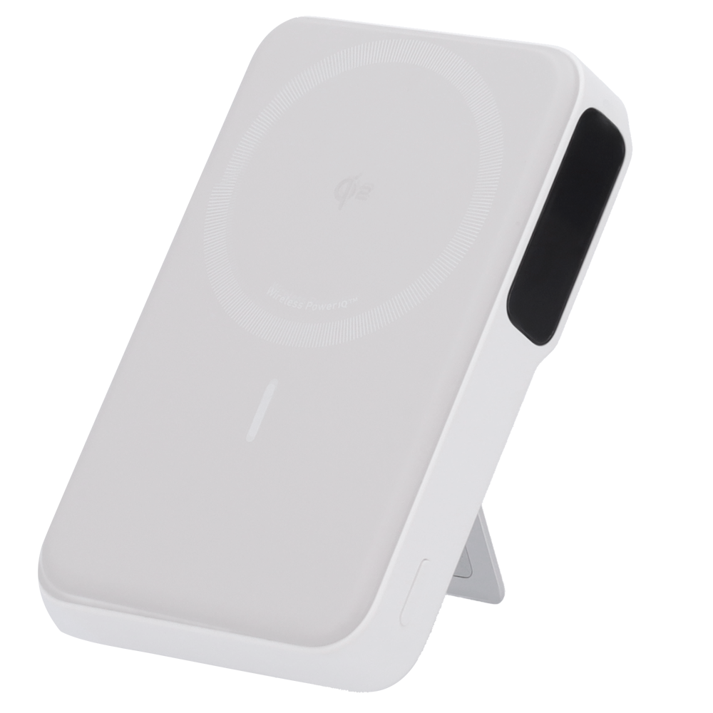 ANKER ANK-633-MAG-W - Anker Power bank magnética inalámbrica - Capacidad 10000mAh - Entradas USB-C - Salidas USB-C, Inalámbrica - Carga 2 dispositivos a la vez - Carga rápida PD15W | Color Blanco - imagen 1
