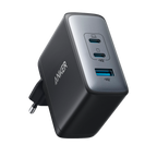 ANKER ANK-736-WCHARGER-100W1A2C-B - Anker - Cargador USB - Potencia 100W | Con tecnología GaN II - Carga rápida - Salidas 1x USB-A, 2x USB-C - Color negro - imagen 1