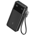 ANKER ANK-A1384-B - Anker Power bank con pantalla - Capacidad 20000mAh - Entradas 2x USB-C - Salidas 2x USB-C, USB-A - Carga 3 dispositivos a la vez - Carga rápida 30W - imagen 1