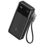 ANKER ANK-A1384-B - Anker Power bank con pantalla - Capacidad 20000mAh - Entradas 2x USB-C - Salidas 2x USB-C, USB-A - Carga 3 dispositivos a la vez - Carga rápida 30W - imagen 1