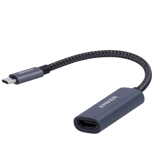ANKER ANK-USBC-HDMI-G - Hub USB-C 1 en 1 de Anker - HDMI - Plug &amp; Play - Color gris - imagen 1