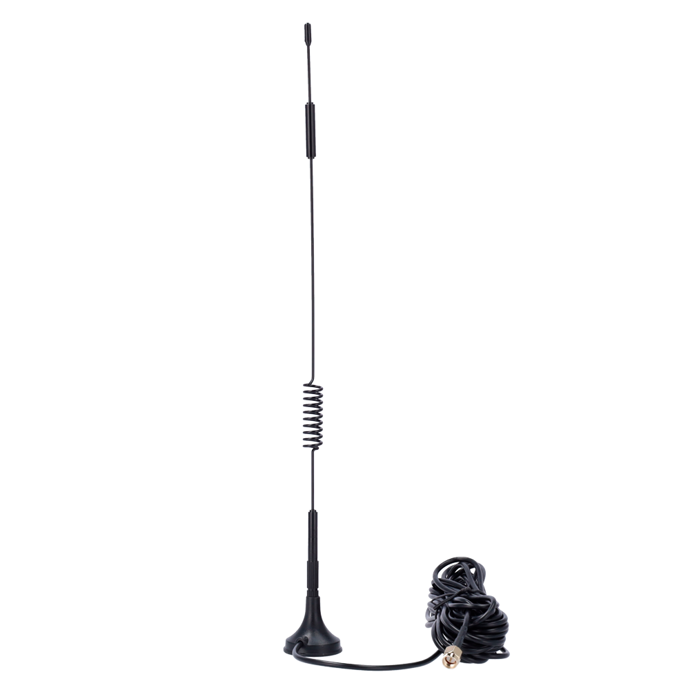MARCA BLANCA ANT-4G-05D-0-M-500 - Antena de red 4G. - Frecuencia 4G de 850-960 / 1710-2700 MHz. - Interfaz con conector SMA Macho. - Diseñada para instalación en interior. - Ganancia de antena 4G de 5 dBi. - Incluye cable RG174 de 5 metros de longitud. - imagen 1