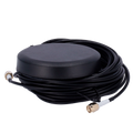 MARCA BLANCA ANT-4G24G-04D-O-O-ST-500 - Antena 4G y Wi-Fi - Frecuencia 4G 698-960/1710-2700MHz - Conector SMA Macho - Montaje en techo de vehículo - Ganancia 4G 4,4dBi / Wi-Fi 3,8dBi - Cable RG174 5 metros de longitud - imagen 1